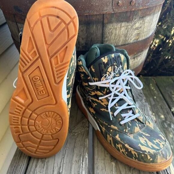 Patrick Ewing Athletics 33 Hi Camo Men\'s Basketball Shoes Size 15 high top main image 4